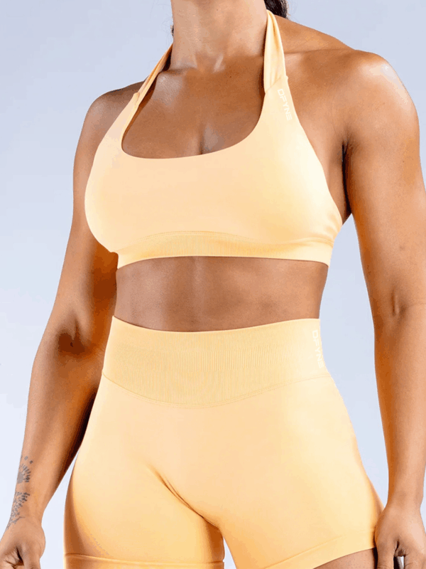 Dfyne Impact Sports Bra - Yellow