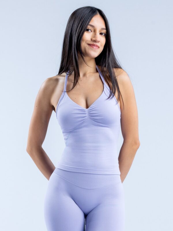 Dfyne Impact Longline Strappy Top - Lilac